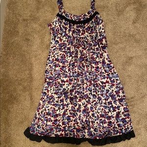 Kensie Ruffle Floral Cami Dress